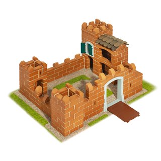 Building set - knight's castle - 435 pieces